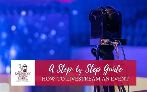 How To Livestream An Event