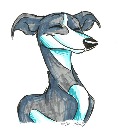 Brush Breeds Italian Greyhound By Stray Sketches On Deviantart