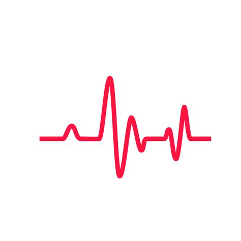 Heartbeat Graph Concept Of Helping Patients And Exercising For Health