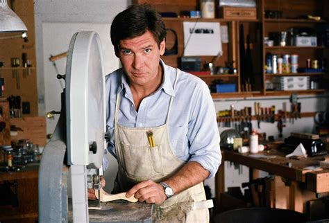 Harrison Ford Photos From 1984 Of Ford In His Carpenters Studio
