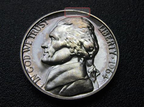Toned 1964 Jefferson Nickel Proof