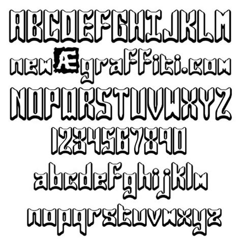 10 Different Graffiti Fonts Images Graffiti Fonts Alphabet Letters