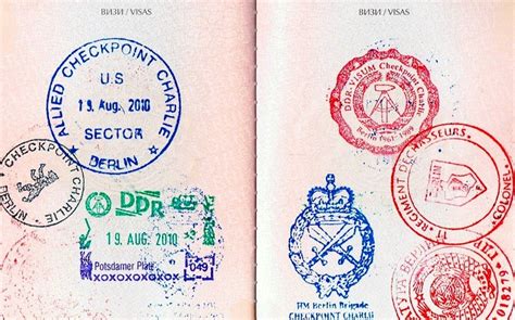 11 Cool Passport Stamps Of The World