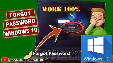 How To Fix Forgot Password On Laptop Windows 10 Remove Microsoft