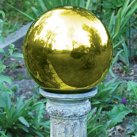 Hand Blown Glass Gazing Balls Date Back Centuries To Victorian England