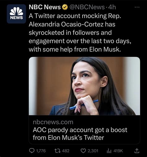 Ian Miles Cheong On Twitter Fact Check The Aoc Parody Account Now