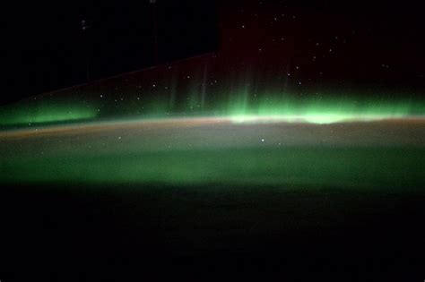 Iss Astronauts Capture Spectacular Aurora