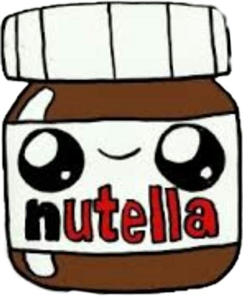 Download Nutella Sticker Nutella Disegni Kawaii Full Size Png Image Pngkit