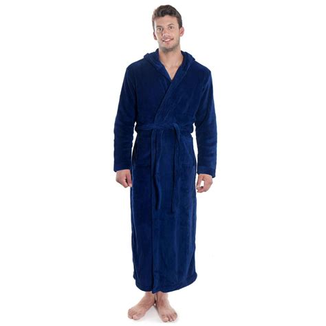Simplicity Bath Robe Men Womens Ultra Soft Hooded Bathrobe Sleepwear