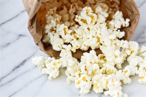 Homemade Microwave Popcorn Recipe Food Fanatic