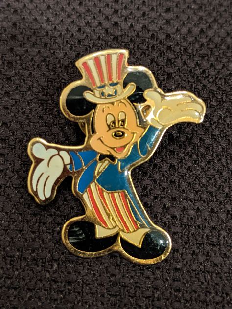 Vintage Walt Disney Lapel Pin Mickey Mouse Etsy Mickey Mouse Walt