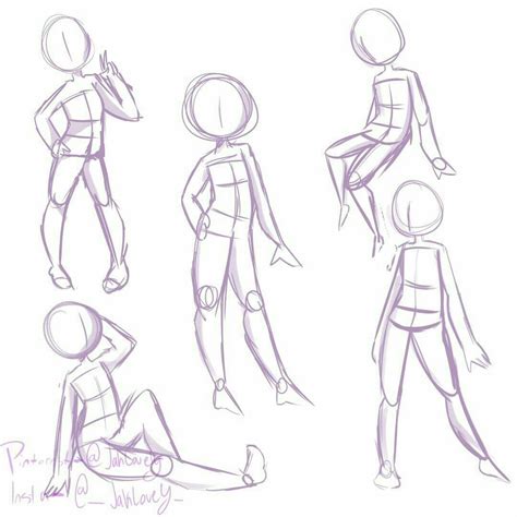 I Made This To Show People How Anatomy Works And Examples Of Poses