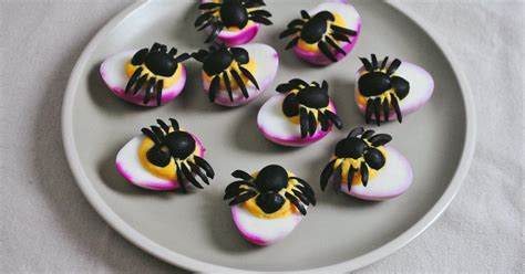Halloween Spider Eggs Recipe Australian Eggs