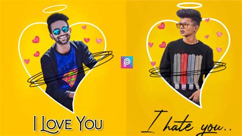 Stream instrumental background music for instagram (free download), a playlist by ashamaluevmusic from desktop or your mobile device. New Stylish Love DP Photo Editing PicsArt 2020 ...