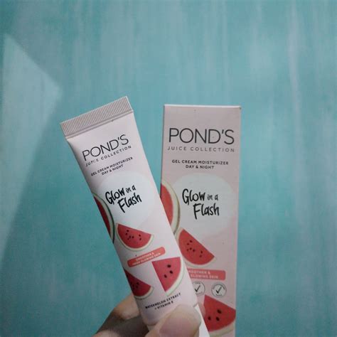 pond s juice collection gel cream moisturizer day and night beauty review