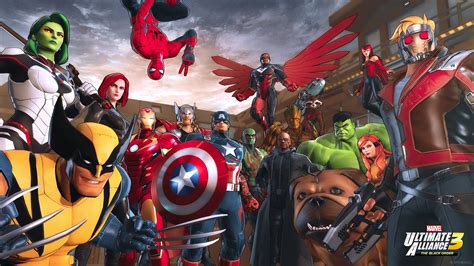 Download Video Game Marvel Ultimate Alliance 3 The Black Order 4k