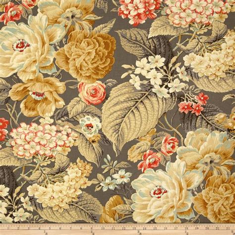 44 Waverly Wallpaper Vintage Floral Wallpapersafari