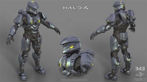 Halo4 Scoutpalmer Armor Joao Sapiro Josue Robot Concept Art