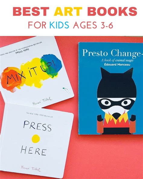 16 Best Art Books For Kids Ages 3 6