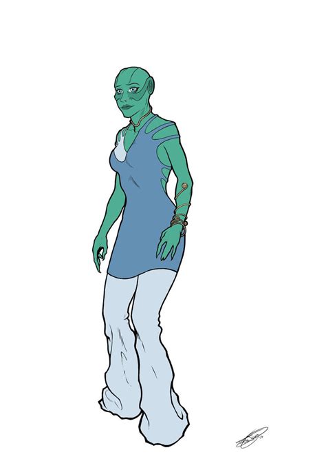 Sexy Female Humanoid Alien By Ia3 On Deviantart