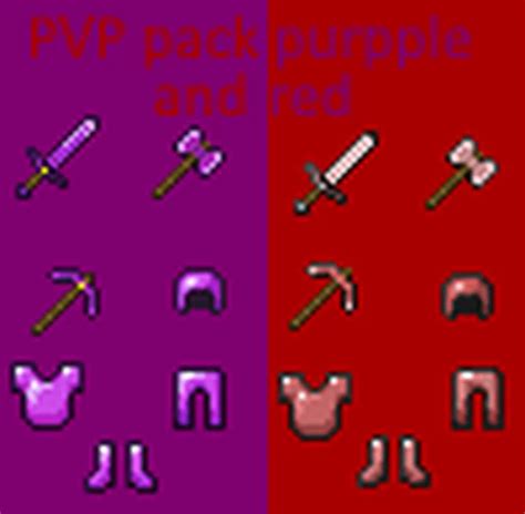 Pro Pvp Texture Pack Purple And Red Minecraft Texture Pack