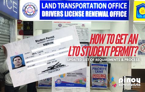 2022 Updated Lto Student Permit Requirements And Procedure For Driver
