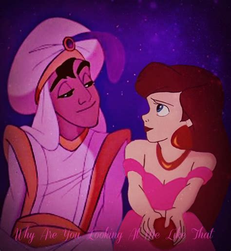 Aladdin Ariel Why Are You Looking At Me Like That My Design The