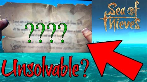 2x (4+20)=48, if 1/4 of 48 are shot (12). Sea of Thieves - THE UNSOLVABLE RIDDLE - YouTube
