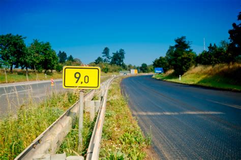 9th Kilometer Road Signal Stock Photo Download Image Now Istock