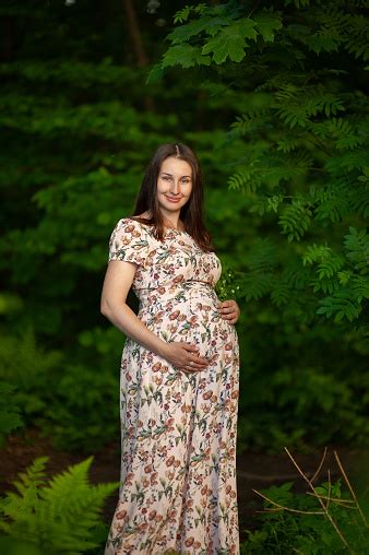 Beautiful Pregnant Girl Fotografie Stock E Altre Immagini Di