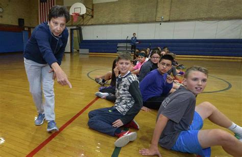 Pe Class Aims For Fitness Fun And Cooperation