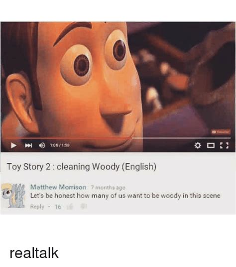 106158 Toy Story 2 Cleaning Woody English Matthew Morrison