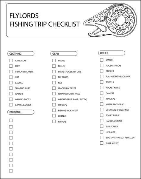 Fishing Trip Checklist How To Put Together An Incredible Experience