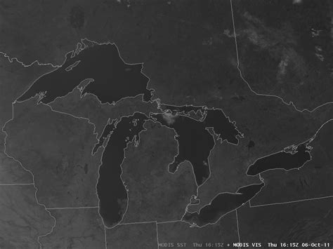 Clear Skies Over The Great Lakes Cimss Satellite Blog