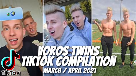 Funny Tiktok Compilation Voros Twins March April 2021 Youtube
