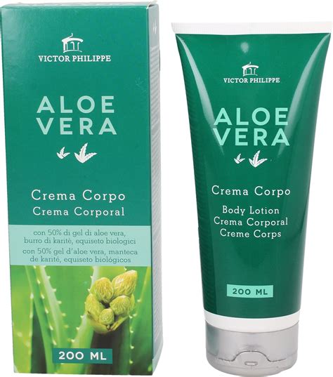 Therefore, your face is kept hydrated. VICTOR PHILIPPE Aloe Vera Body Cream, 250 ml - Ecco Verde ...