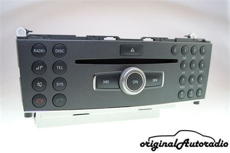 Original Autoradiode Mercedes W204 Radio Audio 20 Cd Mp3 C Klasse