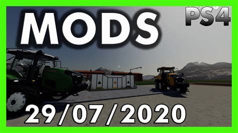 🤔👉 Nuevos Mods Para Farming Simulator 19 Hoy 29072020 Ps4 👈🚜