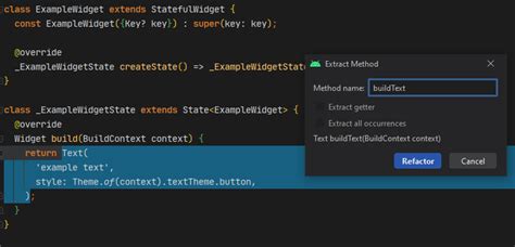 Extract Method Do Not Include Buildcontext As A Parameter In