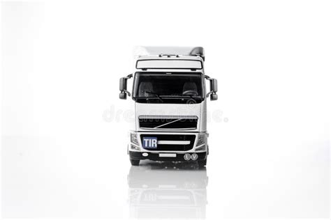 Truck Tir Cab Without Trailer Isolated On White Background Stock Image