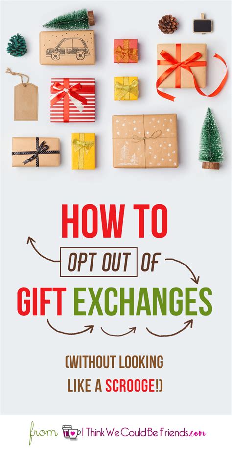 We did not find results for: How to get or opt out of Christmas Gift Exchanges (without ...