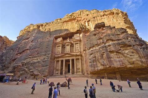 Camels walk four kilometers per hour through the hot desert. Venture to Petra for near-private moments of magnificence ...
