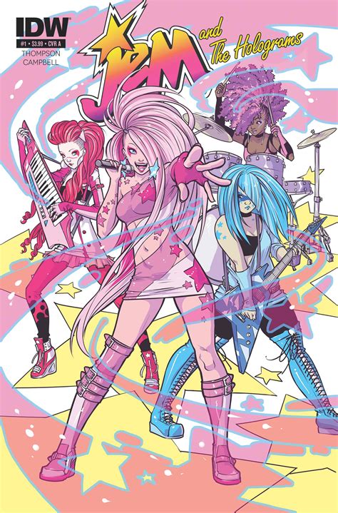 And stingers singer riot has his eyes locked on. COMIC REVIEW: Jem and The Holograms | Geek Syndicate