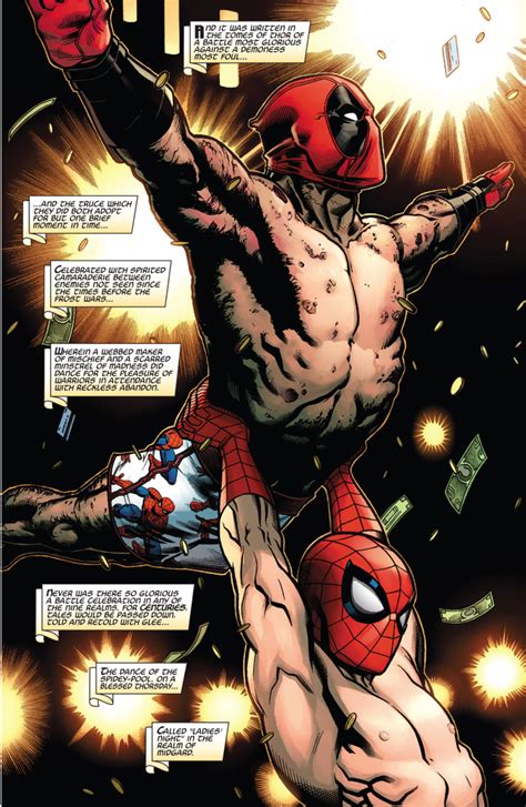 Spideypool Deadpool Comic Deadpool X Spiderman