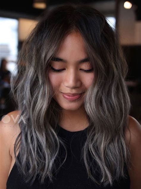 10 grey balayage brown hair fashionblog