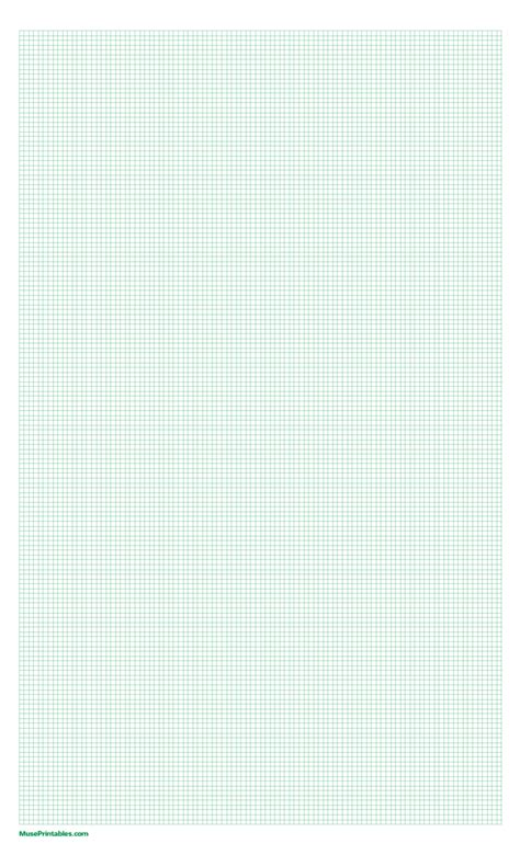 Printable 2 Mm Green Graph Paper For Legal Paper Free