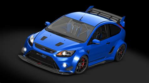Assetto Corsaフォードフォーカス RS MK2 タイムアタック Ford Focus RS MK2 Time