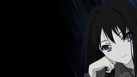 What kind of wallpaper is black rock shooter? Aesthetic Anime Girl 1920x1080 Black Wallpapers ...