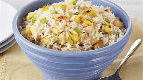 Tropical Rice Pilaf Recipe Rice Side Dishes Rice Pilaf Pilaf