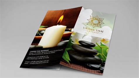 19 Massage Brochures Printable Psd Ai Indesign Vector Eps Format Download